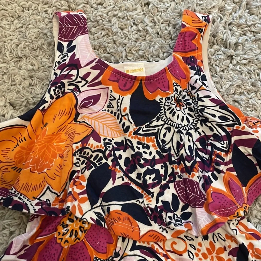 2017 Gymboree “Spice Market” Floral Sundress, Size 4T